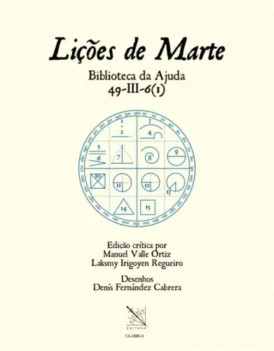 Libro "Liçoes de Marte, Biblioteca da Ajuda 49-III-6"